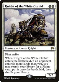 Knight of the White Orchid [Magic Origins Promos] | Exor Games Dartmouth