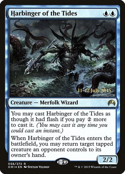 Harbinger of the Tides [Magic Origins Promos] | Exor Games Dartmouth