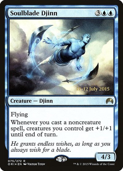 Soulblade Djinn [Magic Origins Promos] | Exor Games Dartmouth