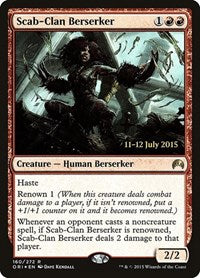 Scab-Clan Berserker [Magic Origins Promos] | Exor Games Dartmouth