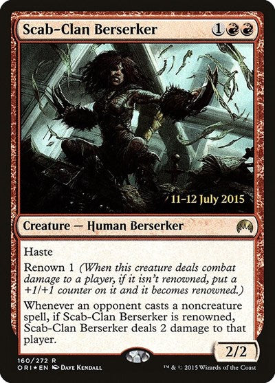 Scab-Clan Berserker [Magic Origins Promos] | Exor Games Dartmouth