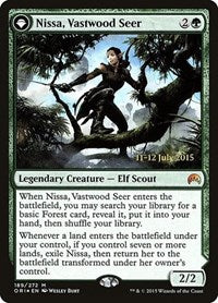 Nissa, Vastwood Seer // Nissa, Sage Animist [Magic Origins Promos] | Exor Games Dartmouth