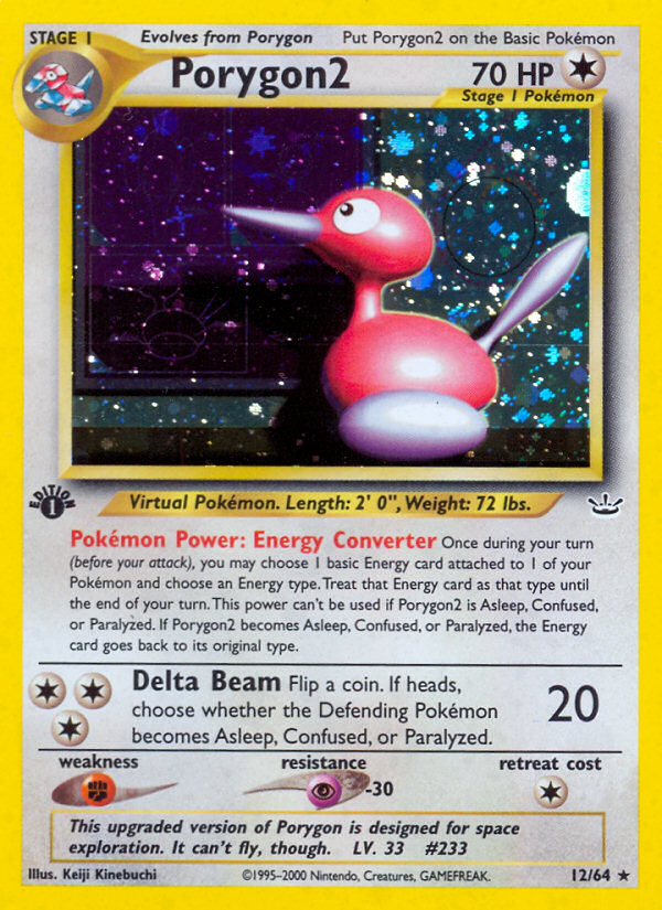 Porygon2 (12/64) [Neo Revelation 1st Edition] | Exor Games Dartmouth