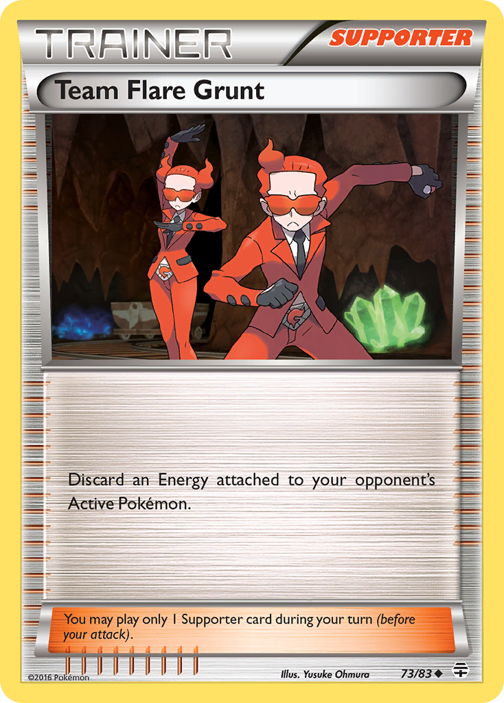 Team Flare Grunt (73/83) [XY: Generations] | Exor Games Dartmouth