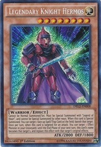 Legendary Knight Hermos [DRL2-EN008] Secret Rare | Exor Games Dartmouth