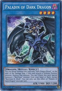 Paladin of Dark Dragon [DRL2-EN018] Secret Rare | Exor Games Dartmouth