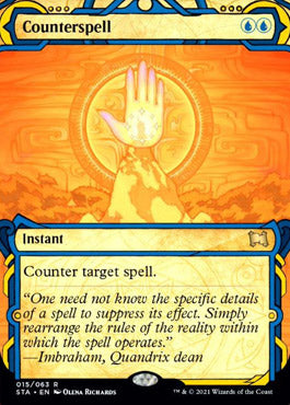 Counterspell (Etched Foil) [Strixhaven Mystical Archive] | Exor Games Dartmouth