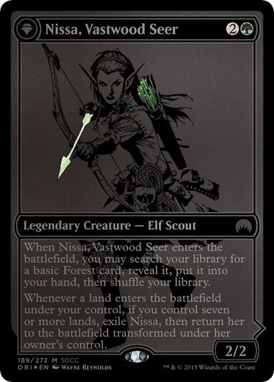 Nissa, Vastwood Seer // Nissa, Sage Animist [San Diego Comic-Con 2015] | Exor Games Dartmouth