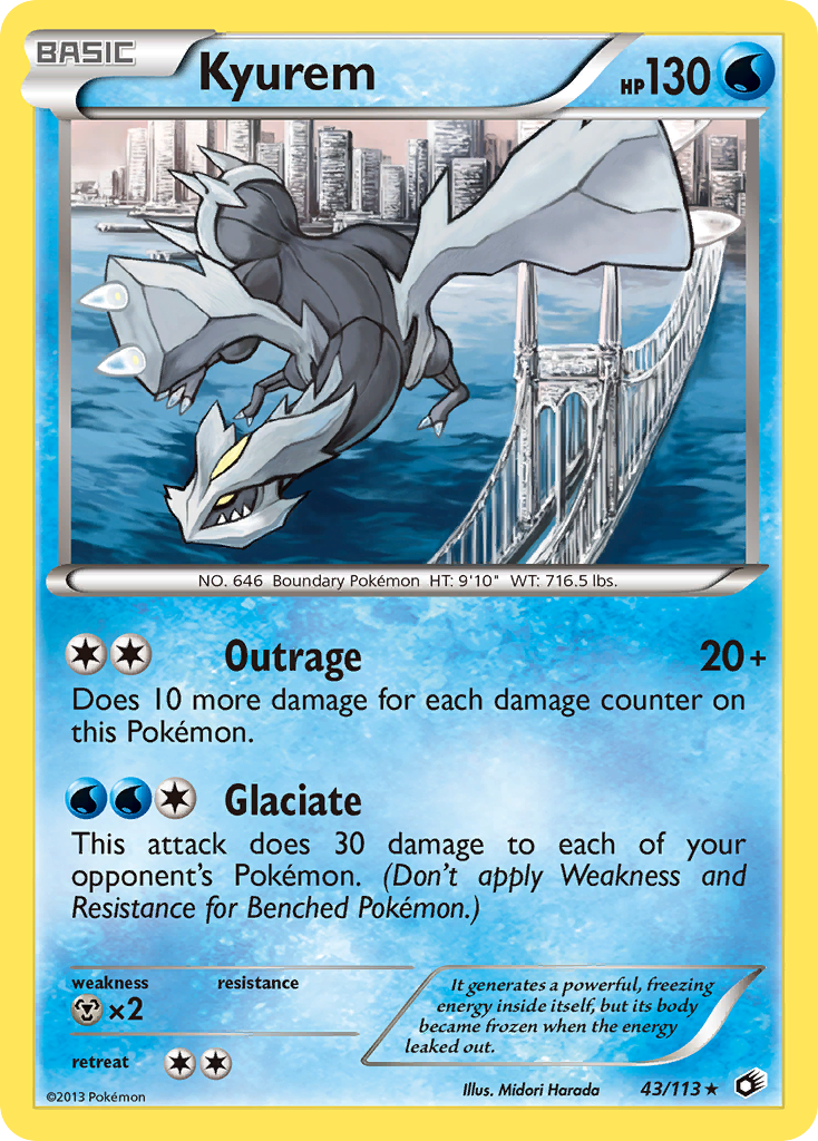 Kyurem (43/113) [Black & White: Legendary Treasures] | Exor Games Dartmouth