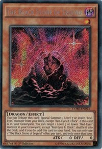 The Black Stone of Legend [CORE-EN021] Secret Rare | Exor Games Dartmouth