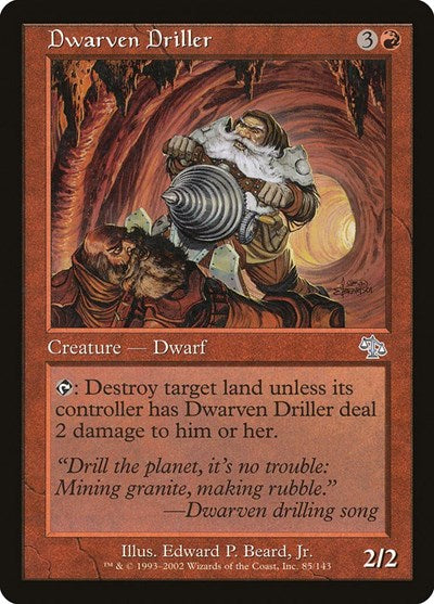 Dwarven Driller [Judgment] | Exor Games Dartmouth