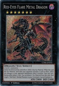 Red-Eyes Flare Metal Dragon [CORE-EN054] Secret Rare | Exor Games Dartmouth