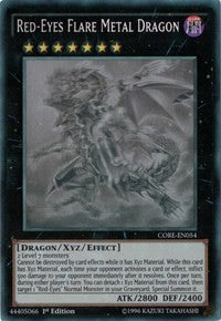 Red-Eyes Flare Metal Dragon (GR) [CORE-EN054] Ghost Rare | Exor Games Dartmouth