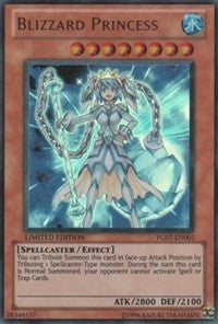 Blizzard Princess [YG07-EN001] Ultra Rare | Exor Games Dartmouth