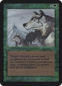 Aspect of Wolf [Limited Edition Alpha] | Exor Games Dartmouth