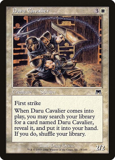 Daru Cavalier [Onslaught] | Exor Games Dartmouth