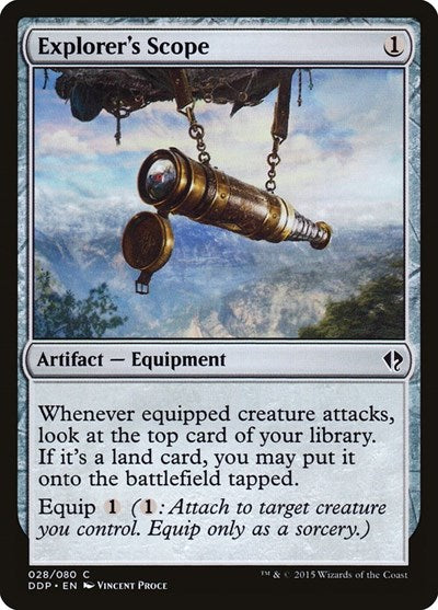 Explorer's Scope [Duel Decks: Zendikar vs. Eldrazi] | Exor Games Dartmouth