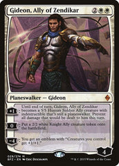 Gideon, Ally of Zendikar [Battle for Zendikar] | Exor Games Dartmouth