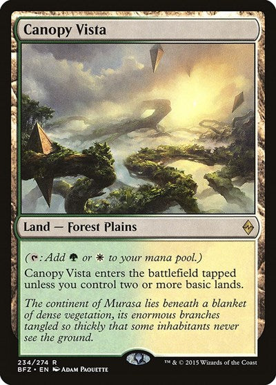 Canopy Vista [Battle for Zendikar] | Exor Games Dartmouth