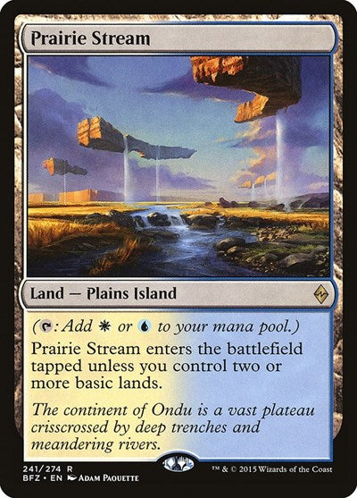 Prairie Stream [Battle for Zendikar] | Exor Games Dartmouth