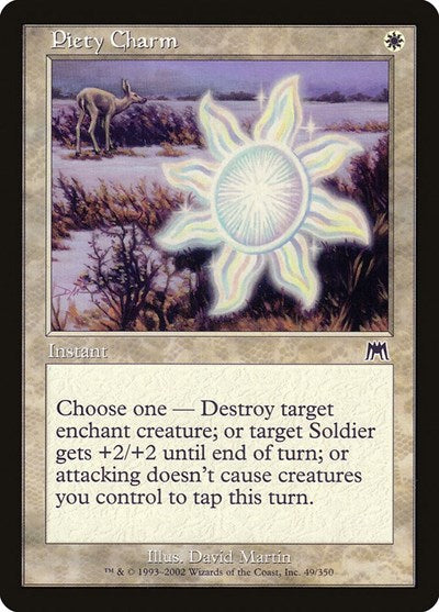 Piety Charm [Onslaught] | Exor Games Dartmouth
