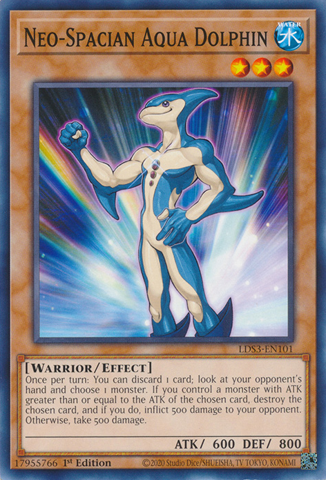 Neo-Spacian Aqua Dolphin [LDS3-EN101] Common | Exor Games Dartmouth