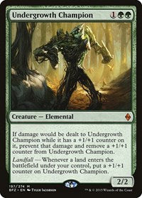 Undergrowth Champion [Battle for Zendikar] | Exor Games Dartmouth