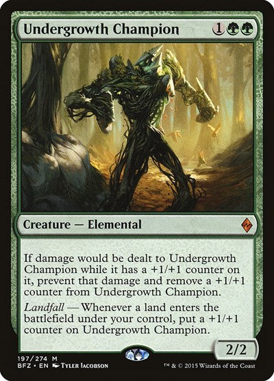 Undergrowth Champion [Battle for Zendikar] | Exor Games Dartmouth