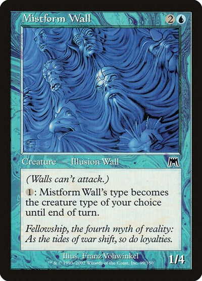 Mistform Wall [Onslaught] | Exor Games Dartmouth