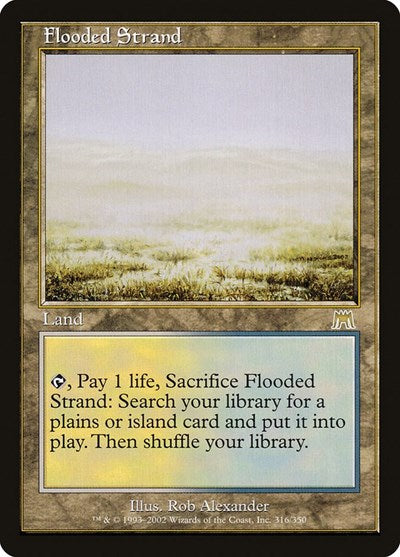 Flooded Strand [Onslaught] | Exor Games Dartmouth