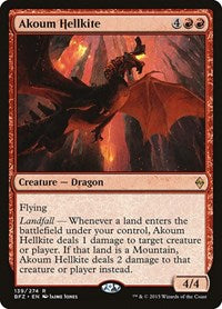 Akoum Hellkite [Battle for Zendikar] | Exor Games Dartmouth