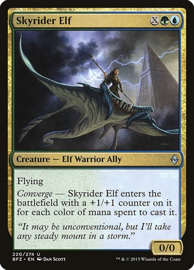 Skyrider Elf [Battle for Zendikar] | Exor Games Dartmouth