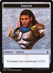 Gideon, Ally of Zendikar Emblem [Battle for Zendikar Tokens] | Exor Games Dartmouth