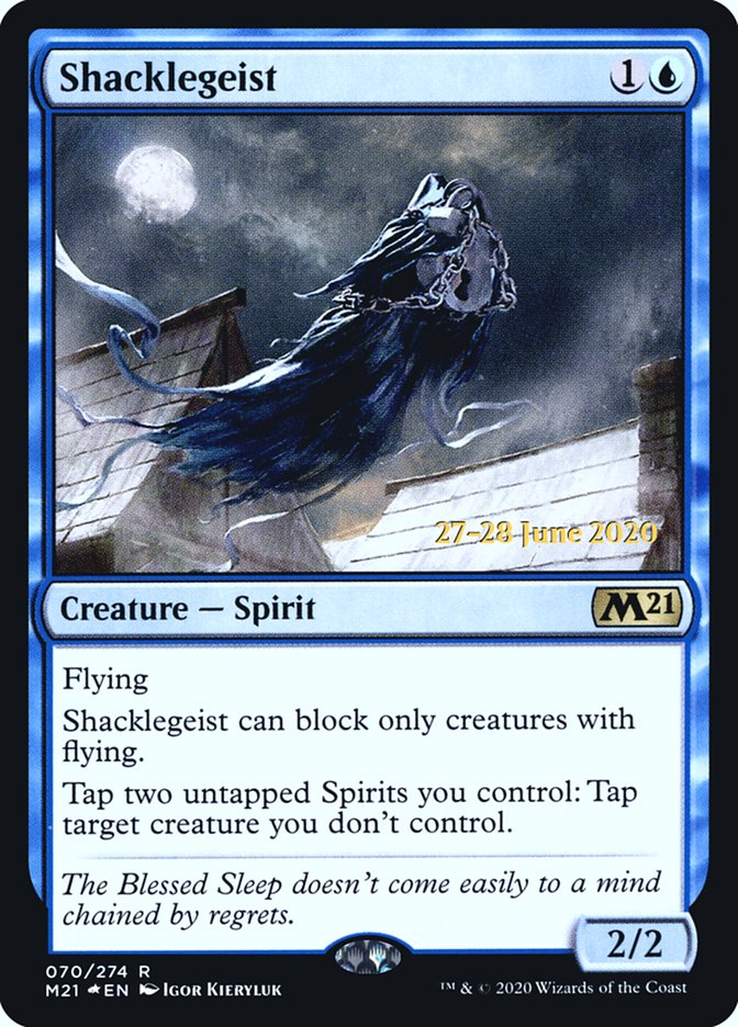 Shacklegeist  [Core Set 2021 Prerelease Promos] | Exor Games Dartmouth