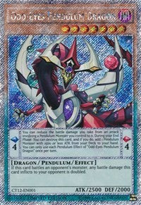 Odd-Eyes Pendulum Dragon [CT12-EN001] Secret Rare | Exor Games Dartmouth