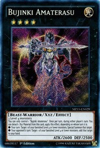 Bujinki Amaterasu [MP15-EN029] Secret Rare | Exor Games Dartmouth