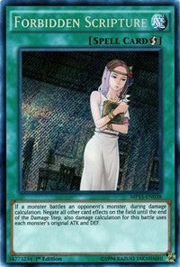 Forbidden Scripture [MP15-EN038] Secret Rare | Exor Games Dartmouth