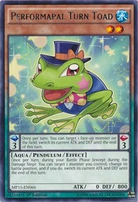 Performapal Turn Toad [MP15-EN066] Rare | Exor Games Dartmouth
