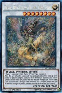 Baxia, Brightness of the Yang Zing [MP15-EN096] Secret Rare | Exor Games Dartmouth