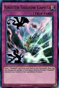 Sinister Shadow Games [MP15-EN114] Ultra Rare | Exor Games Dartmouth