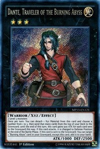 Dante, Traveler of the Burning Abyss [MP15-EN121] Secret Rare | Exor Games Dartmouth
