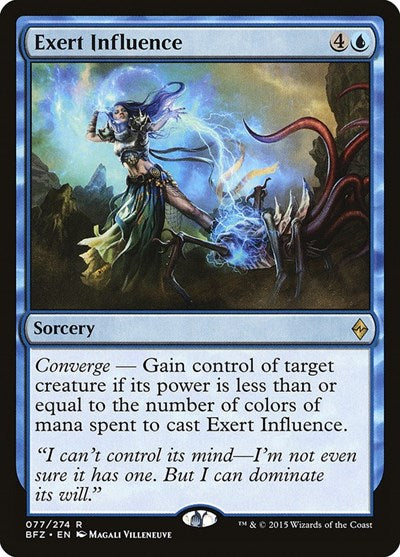 Exert Influence [Battle for Zendikar] | Exor Games Dartmouth