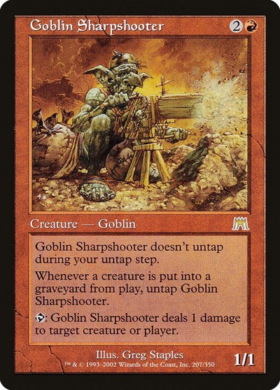 Goblin Sharpshooter [Onslaught] | Exor Games Dartmouth