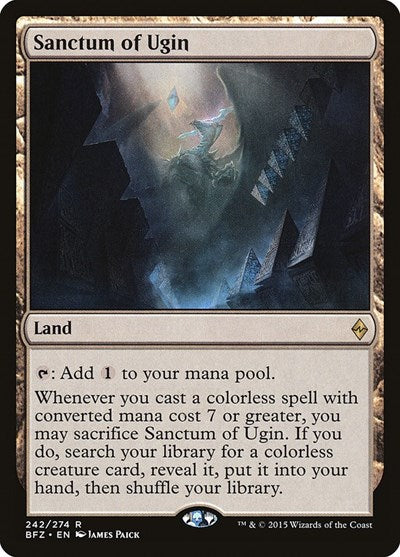 Sanctum of Ugin [Battle for Zendikar] | Exor Games Dartmouth