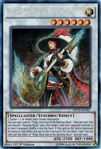 Virgil, Rock Star of the Burning Abyss [MP15-EN187] Secret Rare | Exor Games Dartmouth