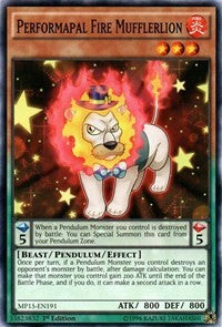 Performapal Fire Mufflerlion [MP15-EN191] Common | Exor Games Dartmouth