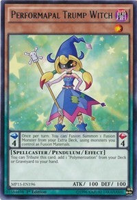 Performapal Trump Witch [MP15-EN196] Rare | Exor Games Dartmouth