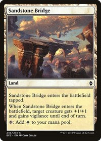 Sandstone Bridge [Battle for Zendikar] | Exor Games Dartmouth