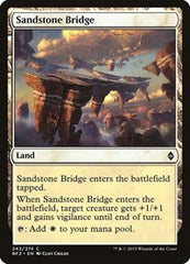 Sandstone Bridge [Battle for Zendikar] | Exor Games Dartmouth