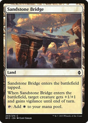 Sandstone Bridge [Battle for Zendikar] | Exor Games Dartmouth